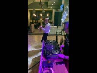 Syntheticsax & dj sandr (2sproject) live from givi sacivi (light nu disco sound)