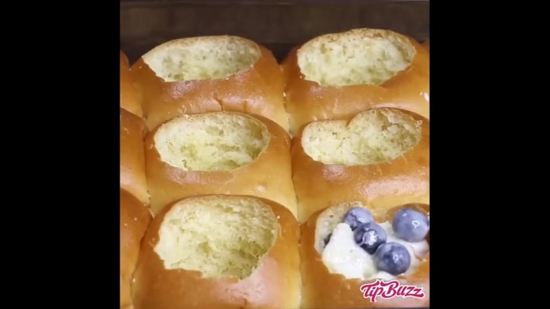 Фаршированные сладкие булочки