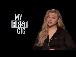 Did you know that @chloegmoretz still gets butterflies when she wins a role