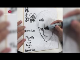 Watch hajime isayama draw levi from porn on titan (2017)