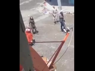 James gunn set video from margot robbies and idris elba