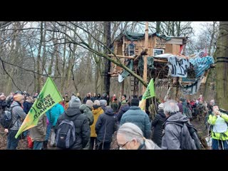 Live aus lützerath protest gegen kohletagebau wird fortgesetzt