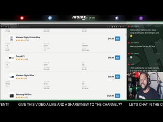 Youtube live qa + configuring a gaming pc for under $500!!