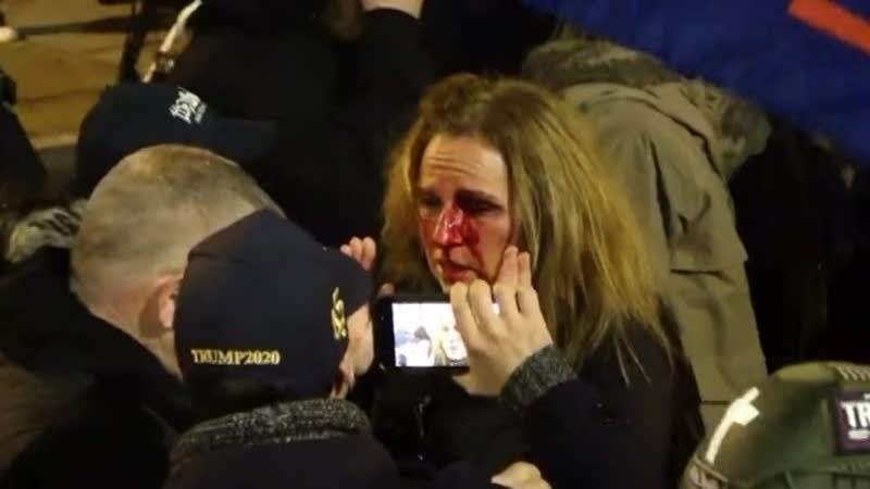 Акция сторонников трампа в вашингтоне закончилась беспорядками (6 янв 2021 г )