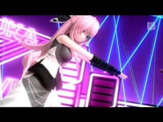 [1080p full風] luka luka★night fever ルカルカ★ナイトフィーバー 巡音ルカ project diva english lyri