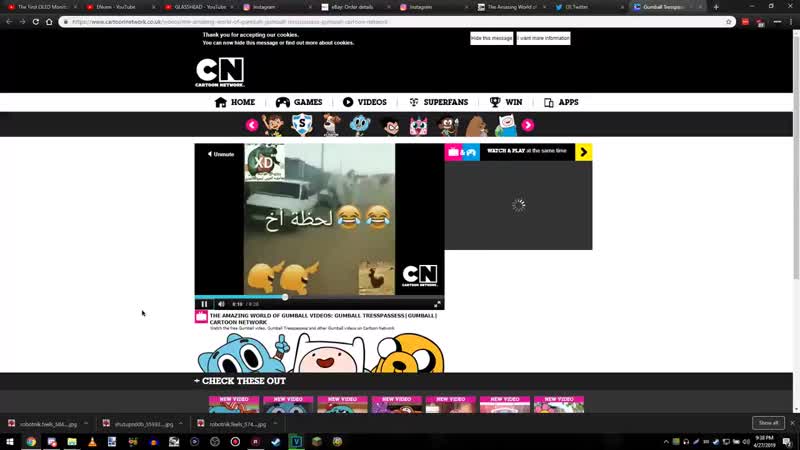 Hacked porn video – The cartoon network uk site got hacked and its some of the most funniest shit ive ever seen