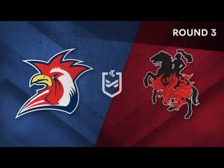 Nrlw sydney roosters st george illawarra dragons 03 08 2023