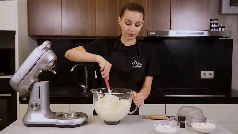 Рецепт классического ванильного бисквита