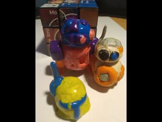 Пластилиновый r2d2