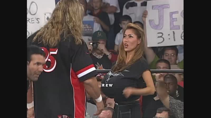 Wcw monday nitro 25th october 1999 kevin nash &amp; scott hall (the outsiders) vs the vegas vixens