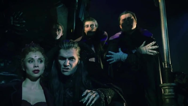 Бал вампиров гробы тает лед грибы пародия