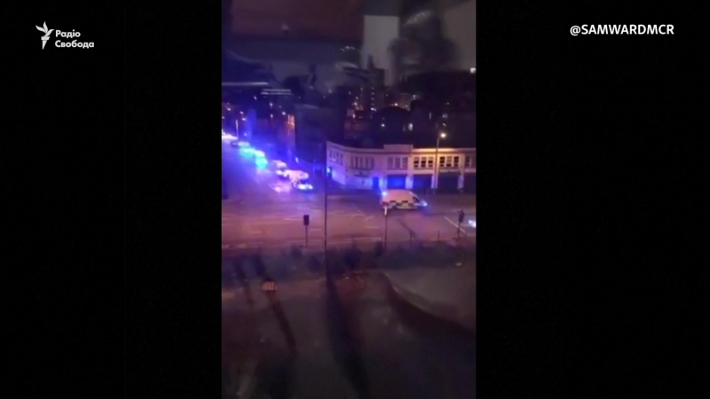 Вибух у манчестері відео очевидця