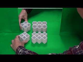 Ambiguous cylinder illusion