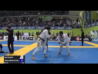Ivan chumakov vs thiago andrade do nascimento #ibjjfeuro17