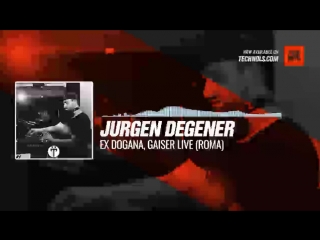 Jurgen degener ex dogana, gaiser live (roma) #periscope #techno #music