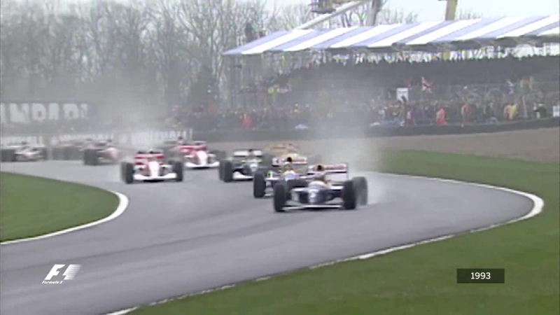 F1s greatest lap ayrton senna at donington 1993 cut