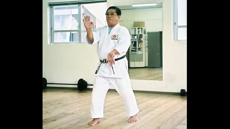 Kata tensho / yoshio hichiya, hanshi, 10 dan goju ryu