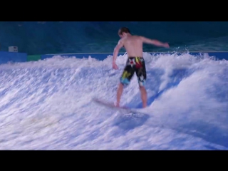 Surfing indoors! flow riding in 4k! devinsupertramp