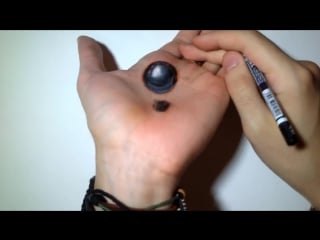 Levitating ball on my hand 3d trick art
