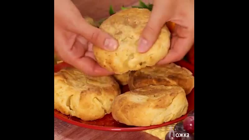 Яблочно творожные булочки, ммм