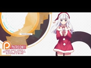 Santa baby santa senpai mystic messenger parody amalee