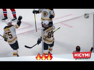 #icymi pastrnak earns hat trick nov 26, 2019