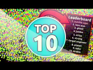 New! top 10 best player compilation 2016 ! agario best moments // by goldenboy