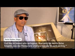 Xavier naidoo zurueck im tonstudio