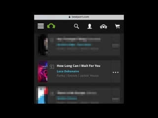 Luca debonaire​ how long can i wait for you (top 100 beatport)