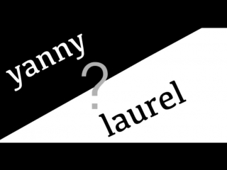 Yanny laurel