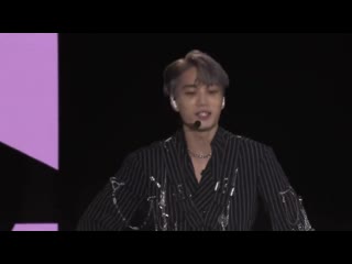 191005 superm live in hollywood jongin ment