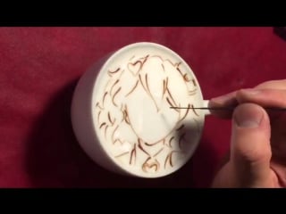 Freyja pancake and latte art