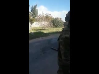 Sna fighters touring in the streets of tripoli