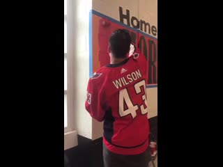 Wilson time to surprise the porn with a newly renovated gym