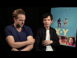 X y rafe spall and asa butterfield interview