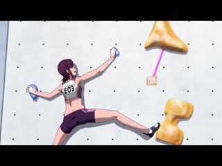 7 серия скалолазки iwa kakeru! sport climbing girls [amazing dubbing]