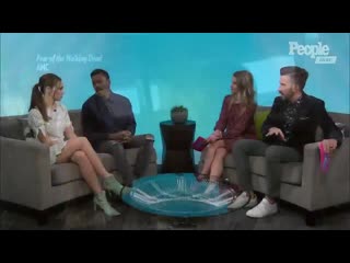 Alycia and colman at peoplenow for an interview [1]