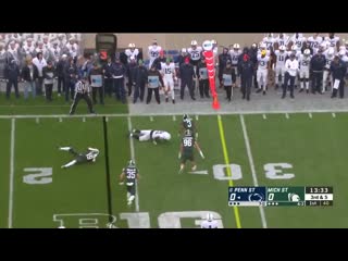 Американский футбол студенты лучшие матчи сезона пенн стейт мичиган стейт