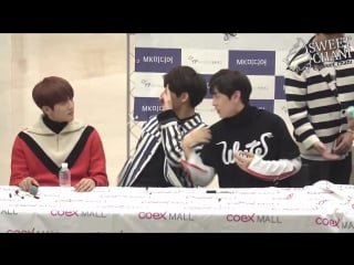 [fancam] 161014 sf9 @ fansign at coex live plaza