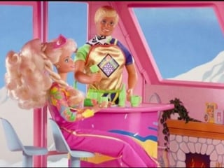 1991 ski fun barbie doll commercial from mattel старая реклама барби