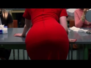 Сексуальная кристина хендрикс (christina hendricks) в сериале "безумцы" (mad men, 2007) сезон 1 / серия 6 (s01e06) 1080p