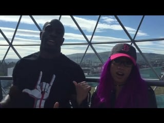 Sasha banks and titus o'neil reflect on their time in belfast