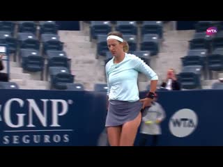 @vika7 wins her @abierto gnp debut! downs kato, 6 4, 6 2!