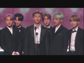 "thanks to all our fans for making this dream come true, and we'll be back " – @bts twt #grammys