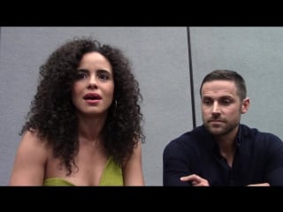 Midnight, texas dylan bruce, parisa fitz henley interview (wondercon)