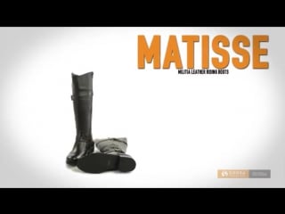 Matisse militia leather riding boots