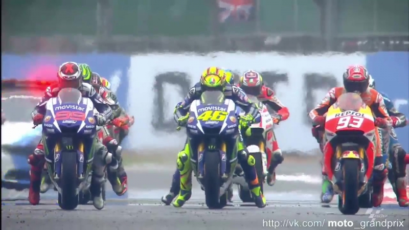 Silverstone 2015 ямаха в действии