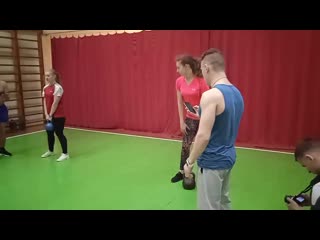 Выполнение fitness girl норматива даша и лиза