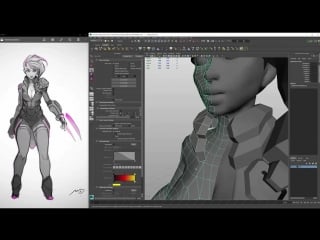 Marc brunet «3d hand painted character for games» (part 2/7)