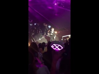 160910 suho preforming artificial love